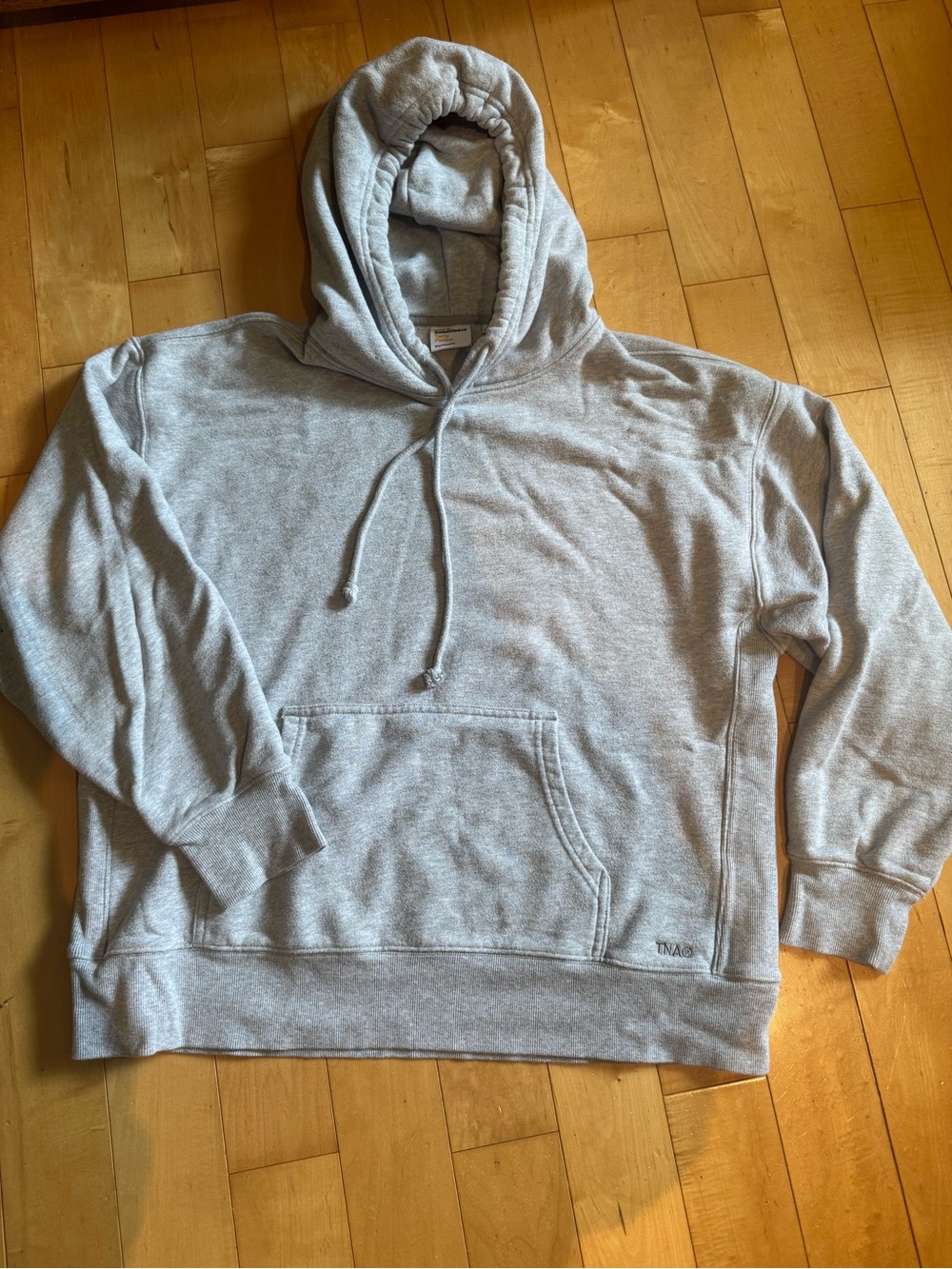 TNA Men's Light Gray Pullover Hoodie